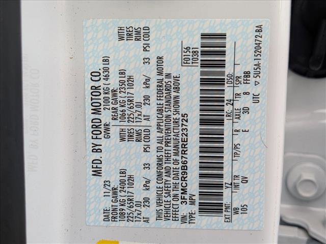 Certified 2024 Ford Bronco Sport Big Bend w/ Convenience Package image 23