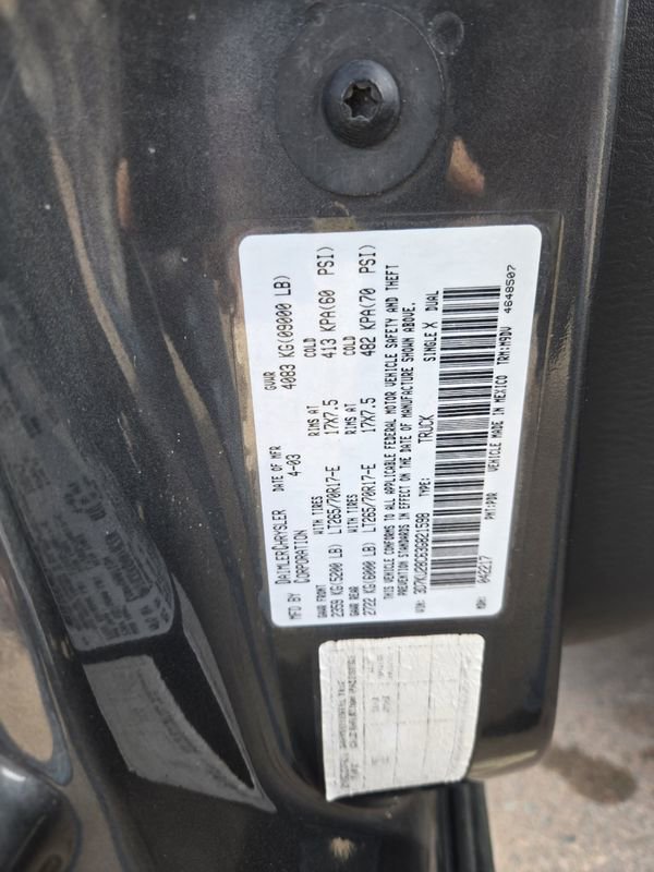 Used 2003 Dodge Ram 2500 Truck SLT image 25