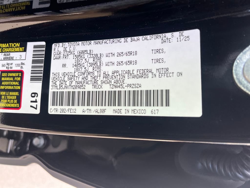 New 2026 Toyota Tacoma TRD Sport image 29