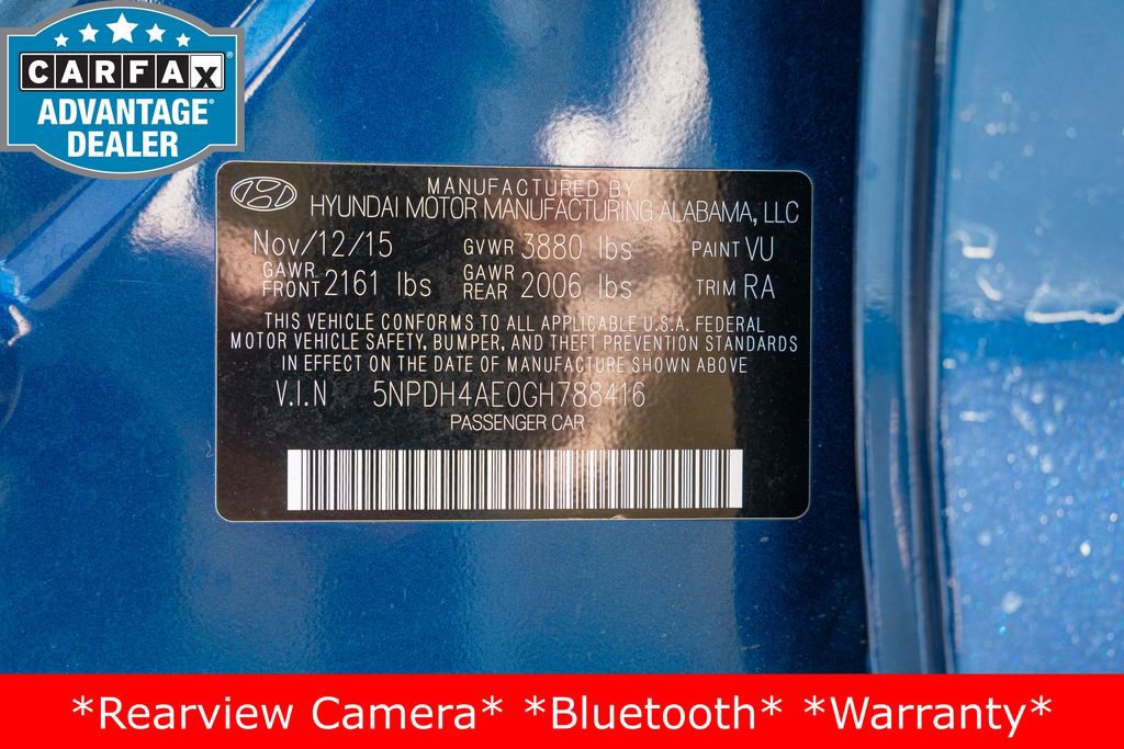 Used 2016 Hyundai Elantra SE w/ Option Group 02 image 31