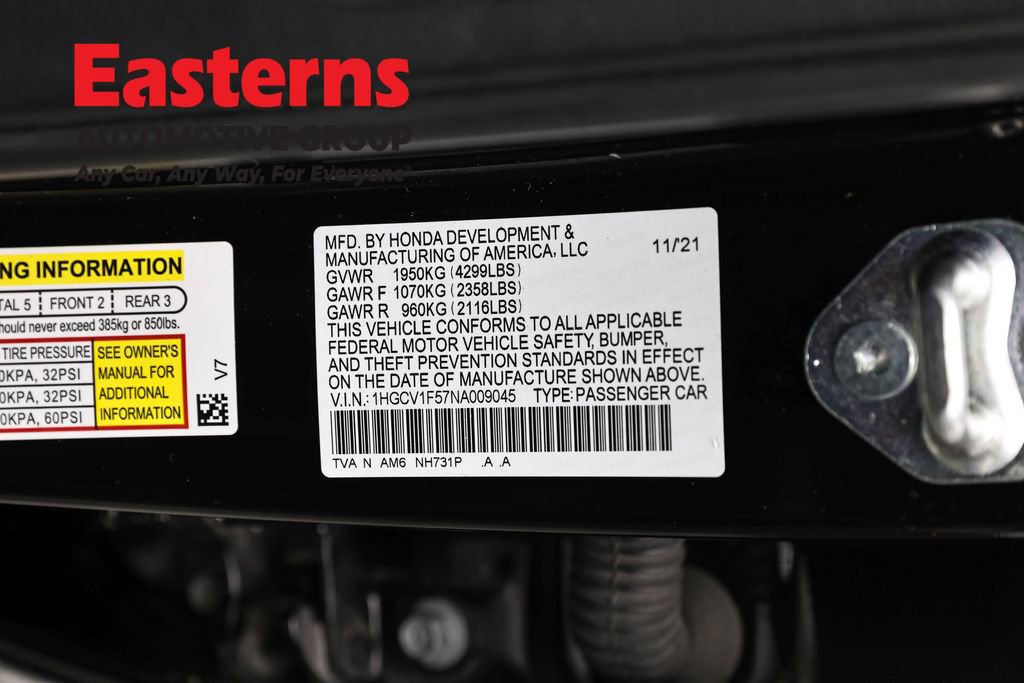 Used 2022 Honda Accord EX-L image 35
