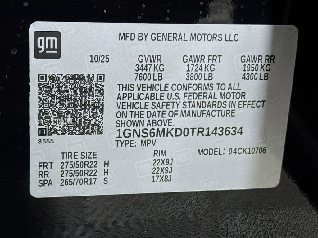 New 2026 Chevrolet Tahoe LS image 31