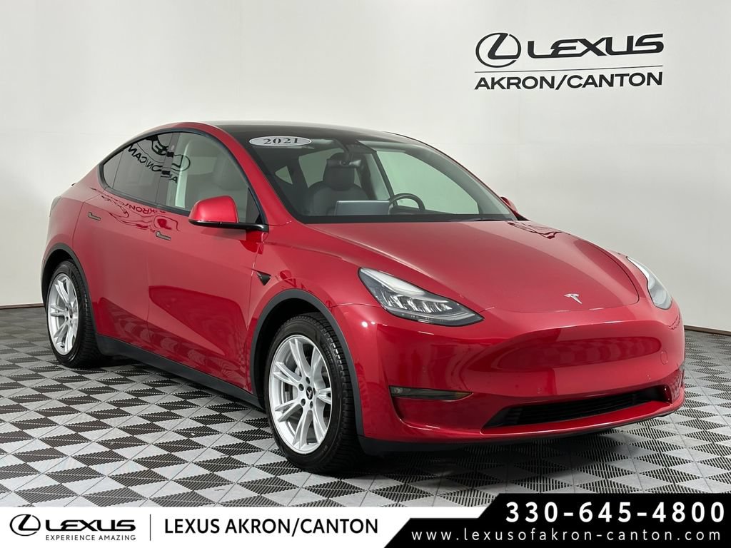 Used 2021 Tesla Model Y Long Range AWD/4WD image 1