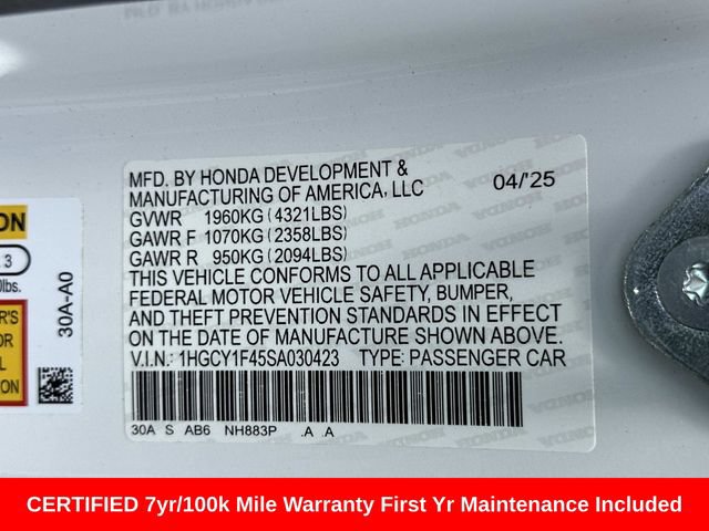 Used 2025 Honda Accord SE image 31
