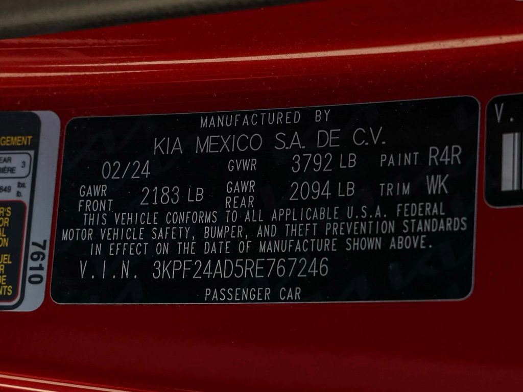 Used 2024 Kia Forte LXS image 32