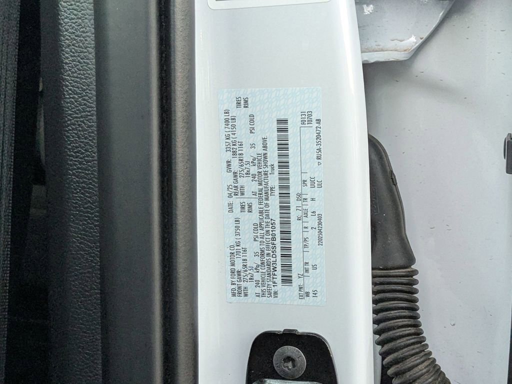 Used 2025 Ford F150 XLT w/ Equipment Group 301A Standard image 28