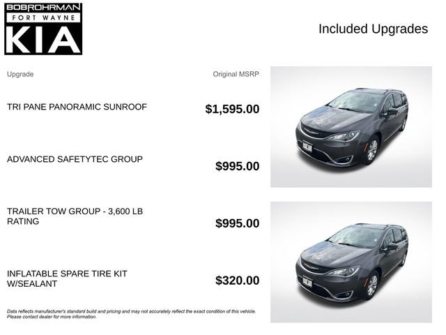 Used 2018 Chrysler Pacifica Touring-L Plus FWD image 4