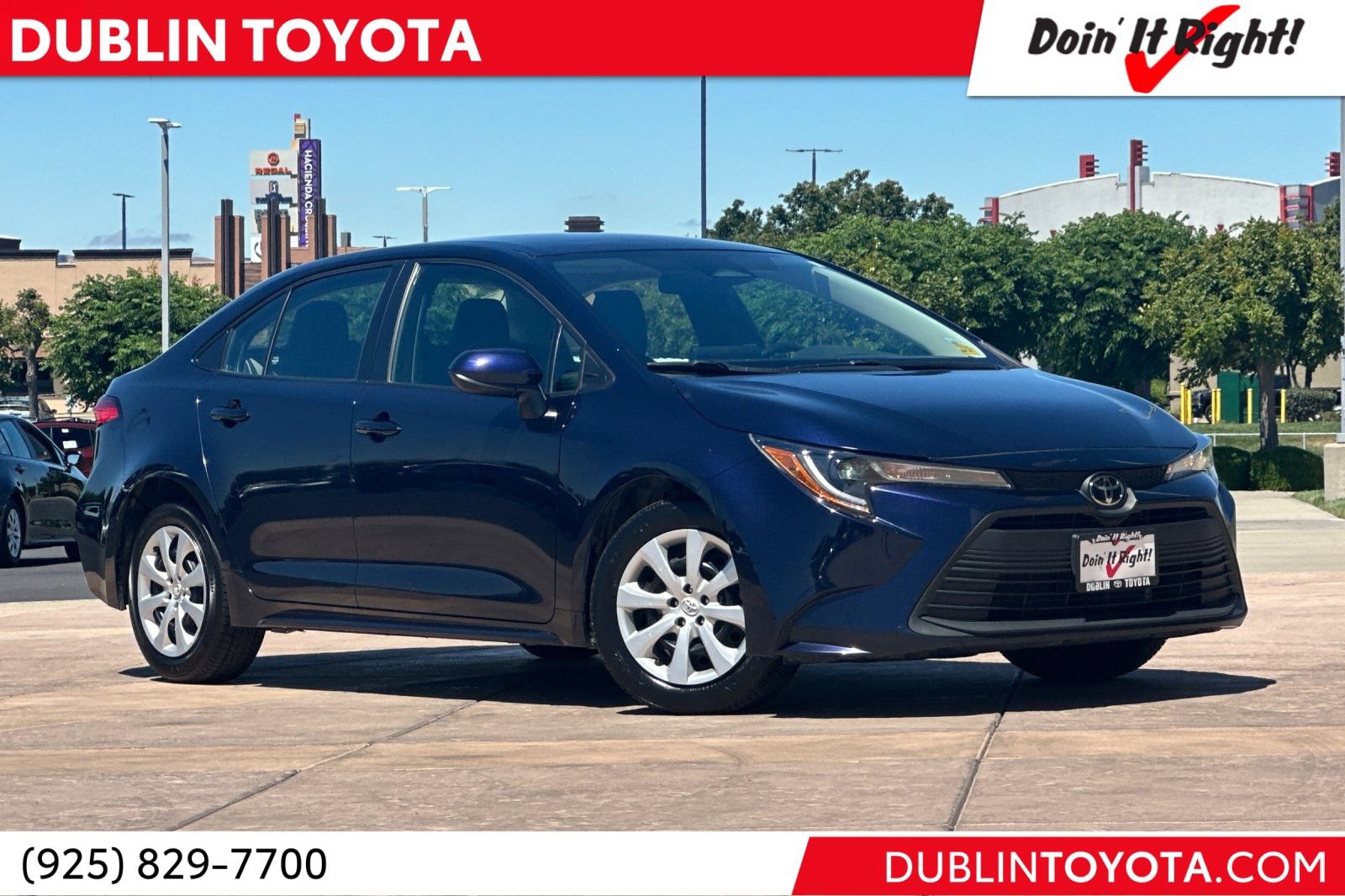 Certified 2024 Toyota Corolla LE FWD image 1