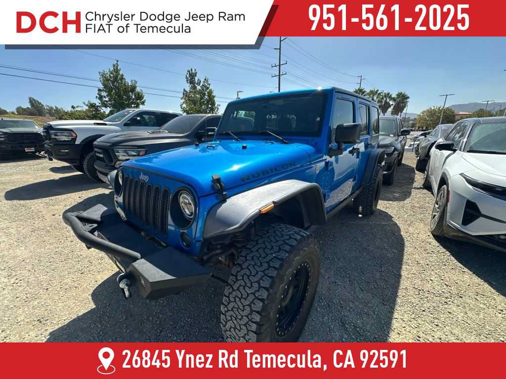 Certified 2016 Jeep Wrangler Unlimited Rubicon w/ Connectivity Group