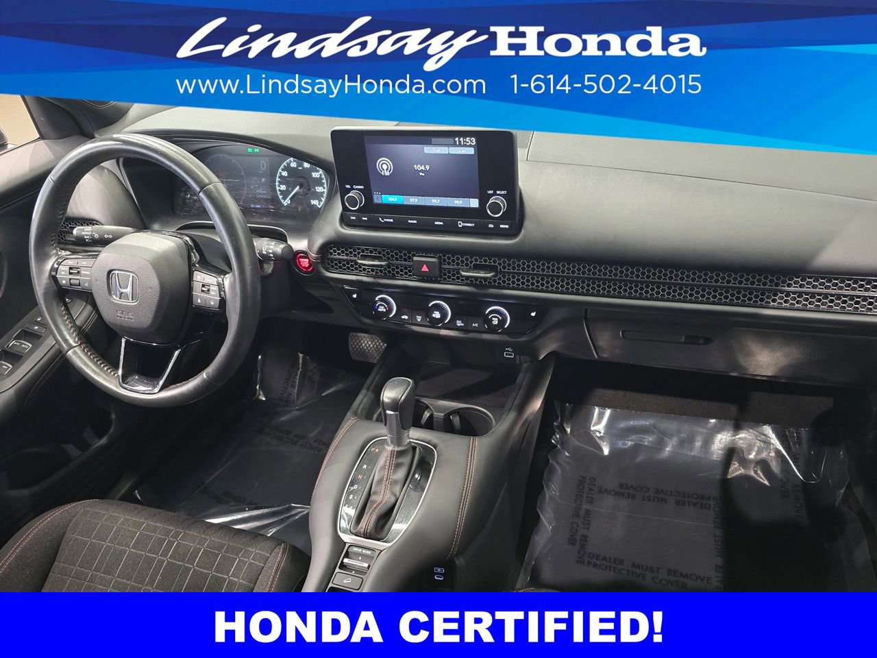 Certified 2024 Honda HR-V Sport image 11
