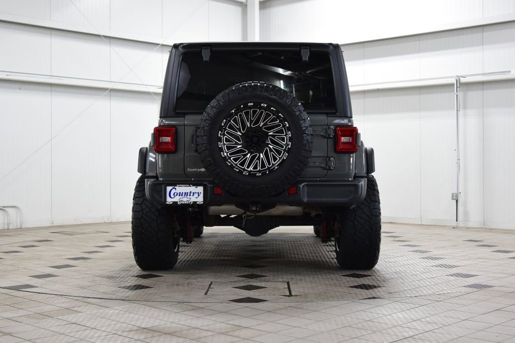 Used 2021 Jeep Wrangler Unlimited Sahara w/ Safety Group AWD/4WD image 7