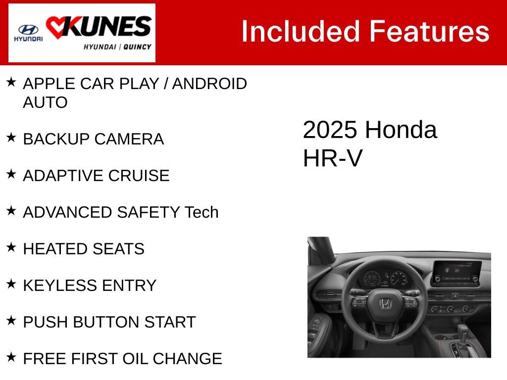 Used 2025 Honda HR-V Sport image 2