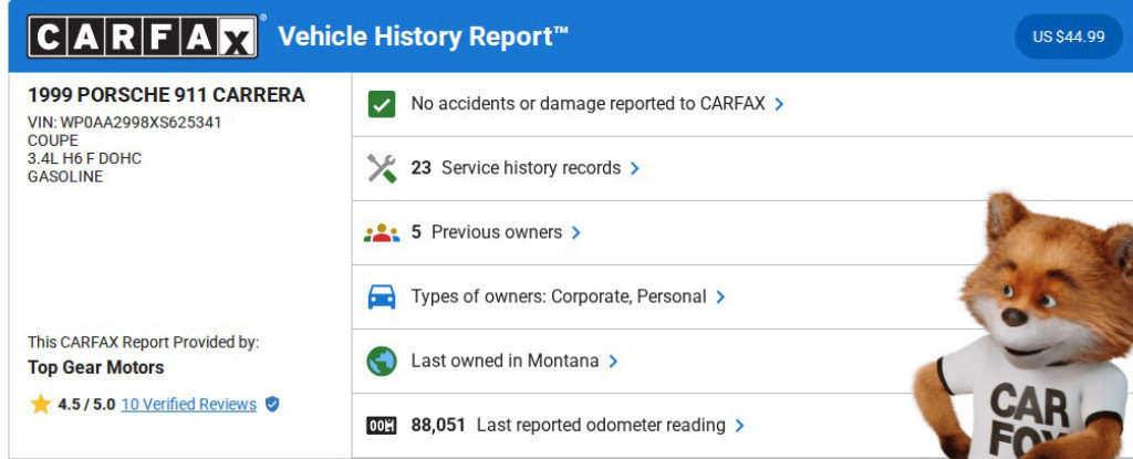 Used 1999 Porsche 911 GT3 RS image 3