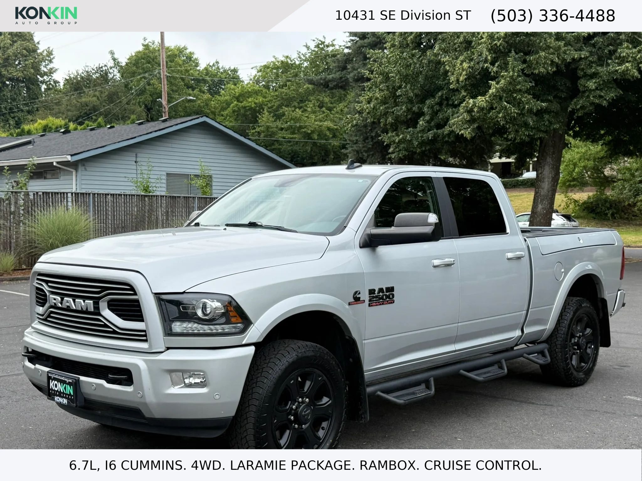 Used 2018 RAM 2500 Laramie w/ Sport Appearance Group