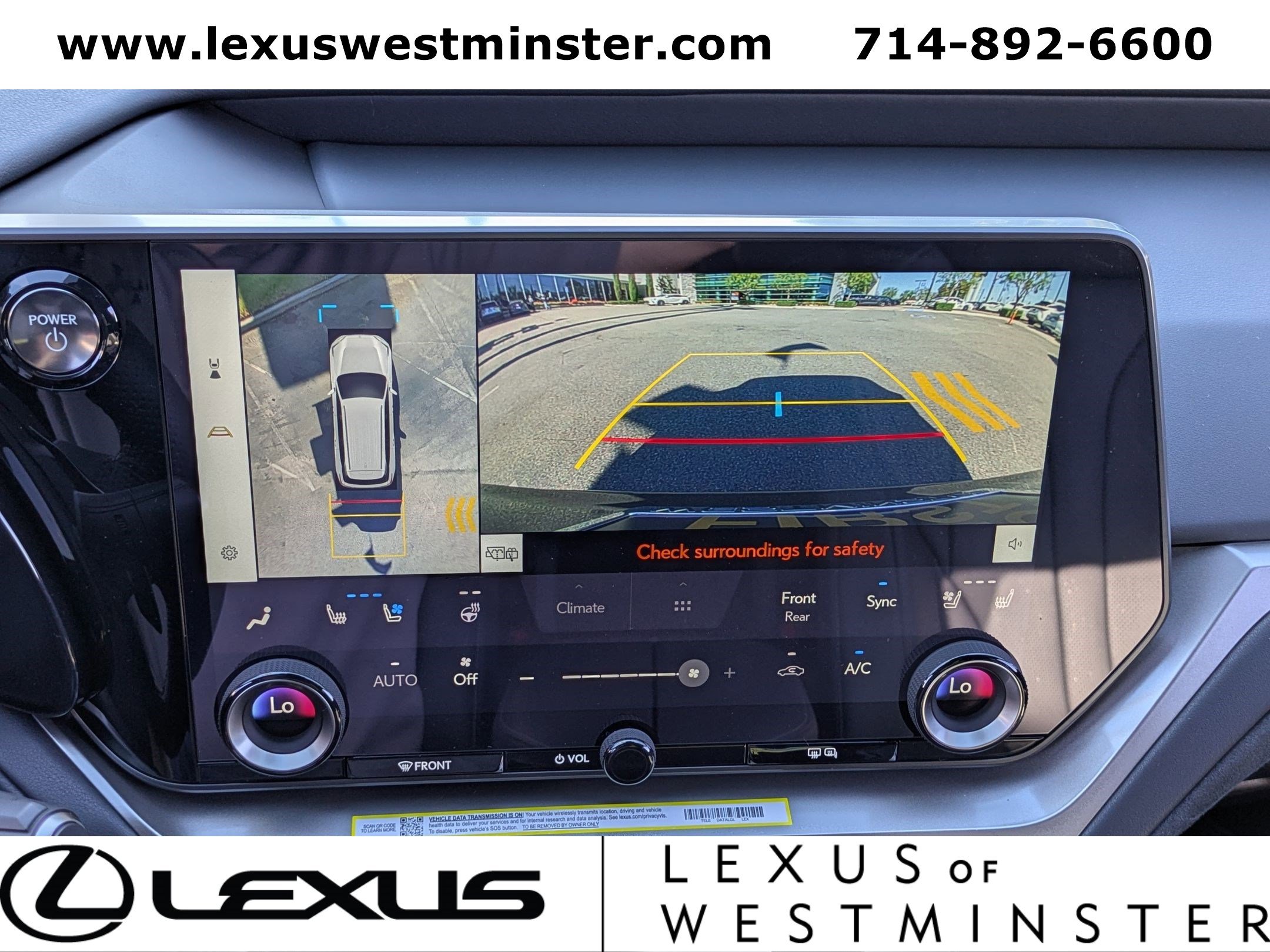 New 2026 Lexus TX 500h AWD image 15