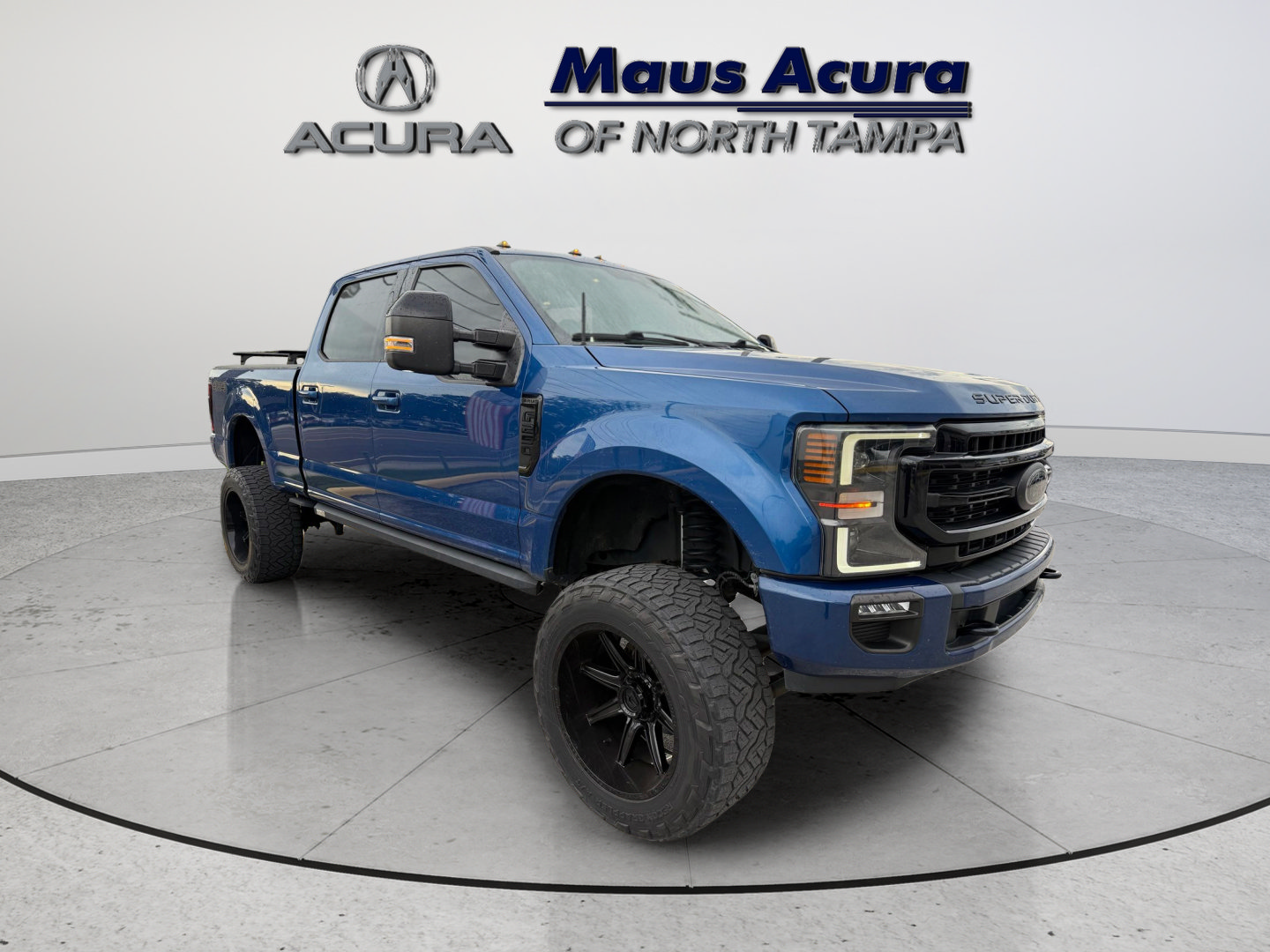 Used 2022 Ford F250 Lariat w/ Black Appearance Package AWD/4WD video 1