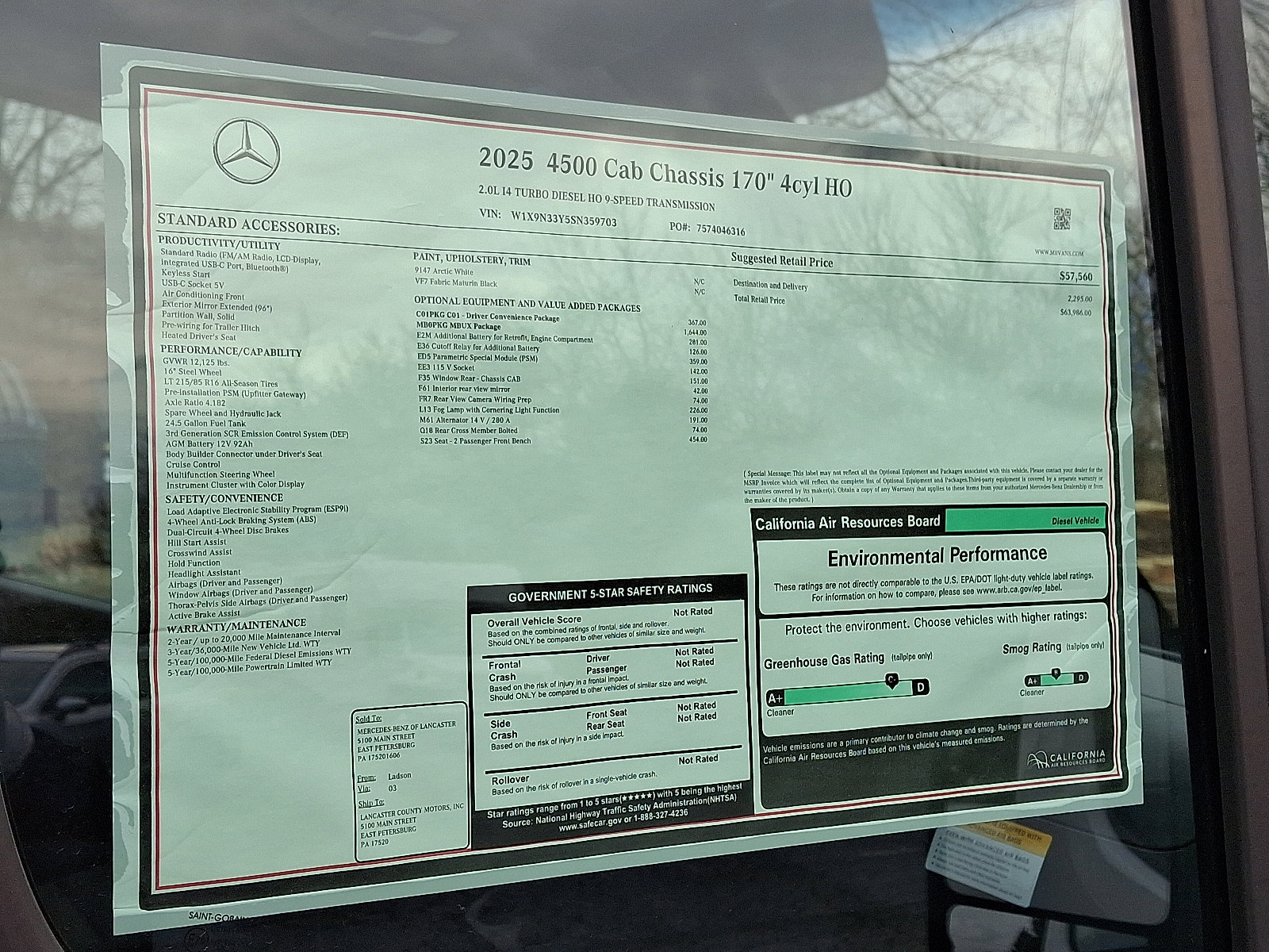 New 2025 Mercedes-Benz Sprinter 4500 image 21