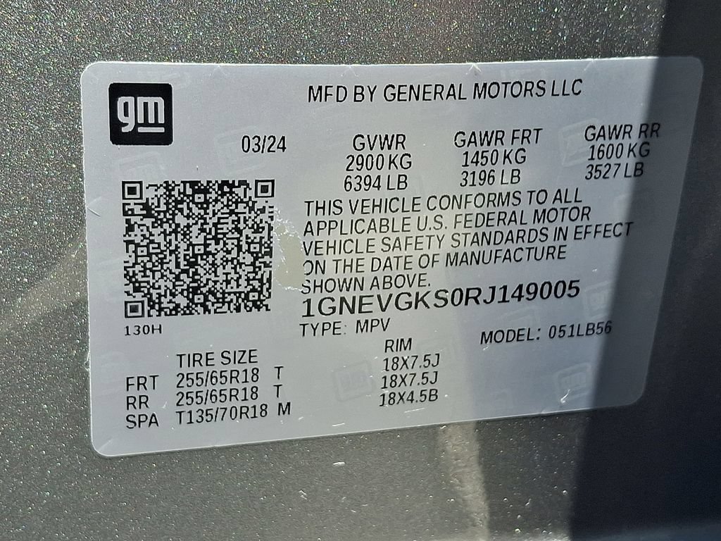Used 2024 Chevrolet Traverse LT AWD/4WD image 29