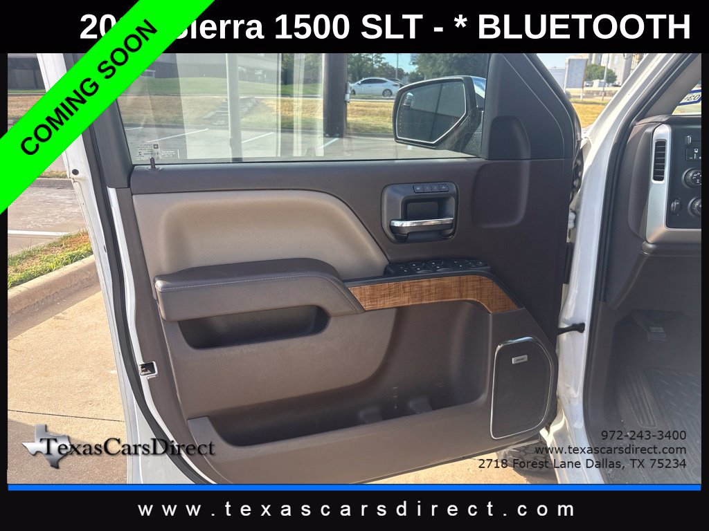 Used 2015 GMC Sierra 1500 SLT w/ SLT Crew Cab Value Package AWD/4WD image 8