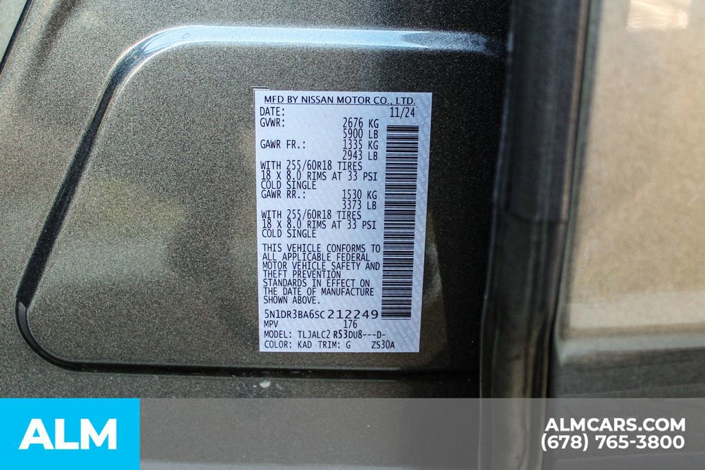 Used 2025 Nissan Pathfinder SV image 44