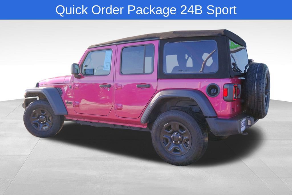 Used 2024 Jeep Wrangler Sport image 4