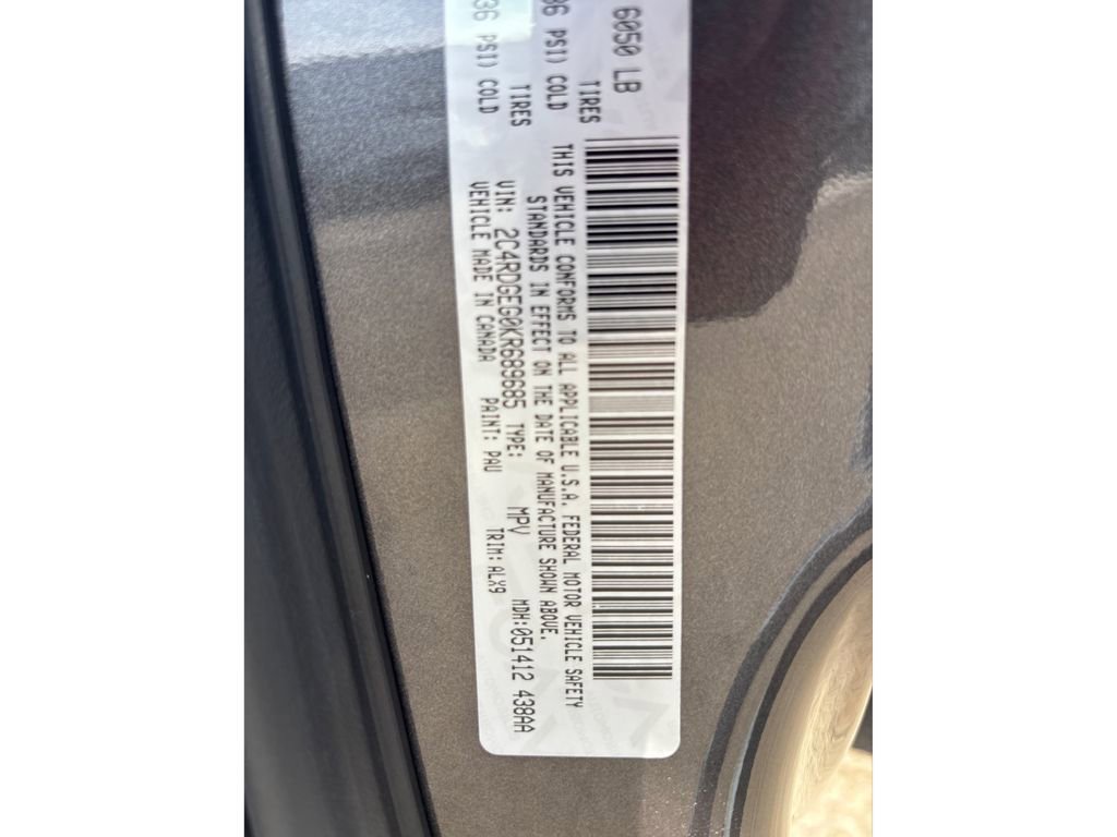 Used 2019 Dodge Grand Caravan GT w/ Safety Sphere Group image 16