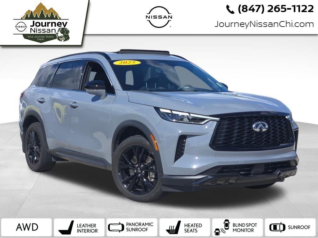 Used 2025 INFINITI QX60 Luxe w/ Black Edition AWD/4WD image 1