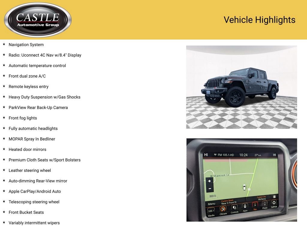 Used 2022 Jeep Gladiator Mojave AWD/4WD image 4