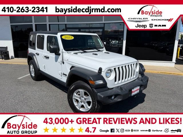 Used 2023 Jeep Wrangler Unlimited Sport