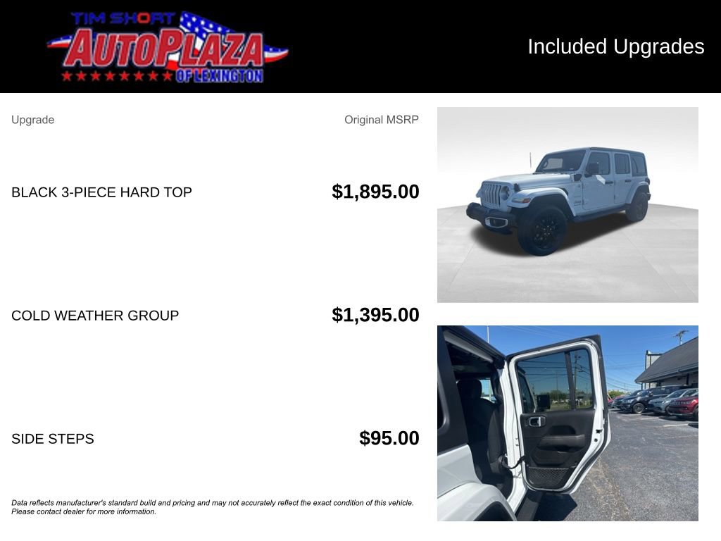 Used 2023 Jeep Wrangler Unlimited Sahara w/ Cold Weather Group AWD/4WD image 23