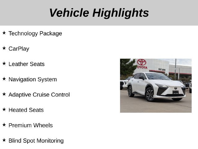 Used 2024 Lexus RZ 300e Premium FWD image 5