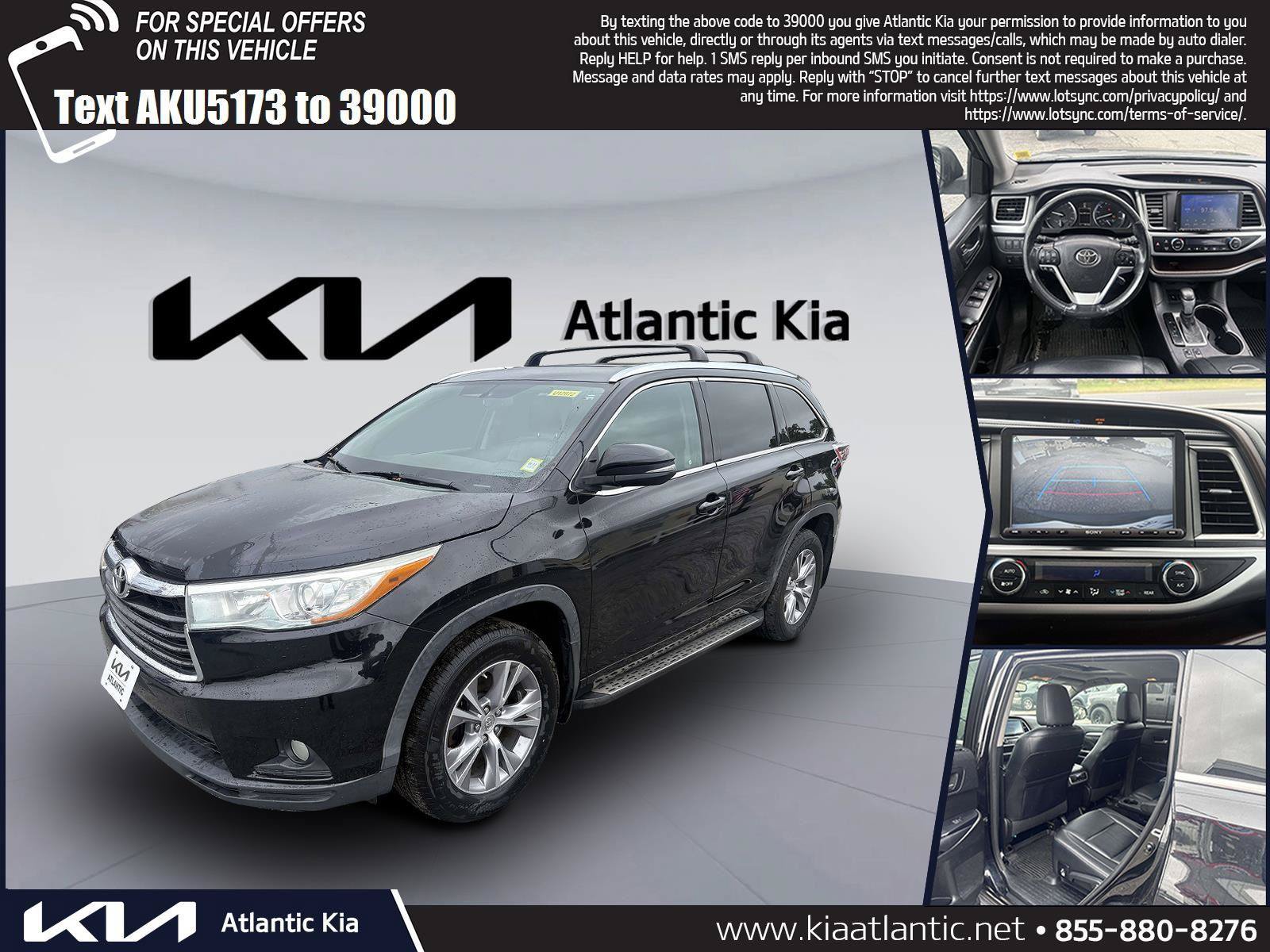 Used 2015 Toyota Highlander XLE