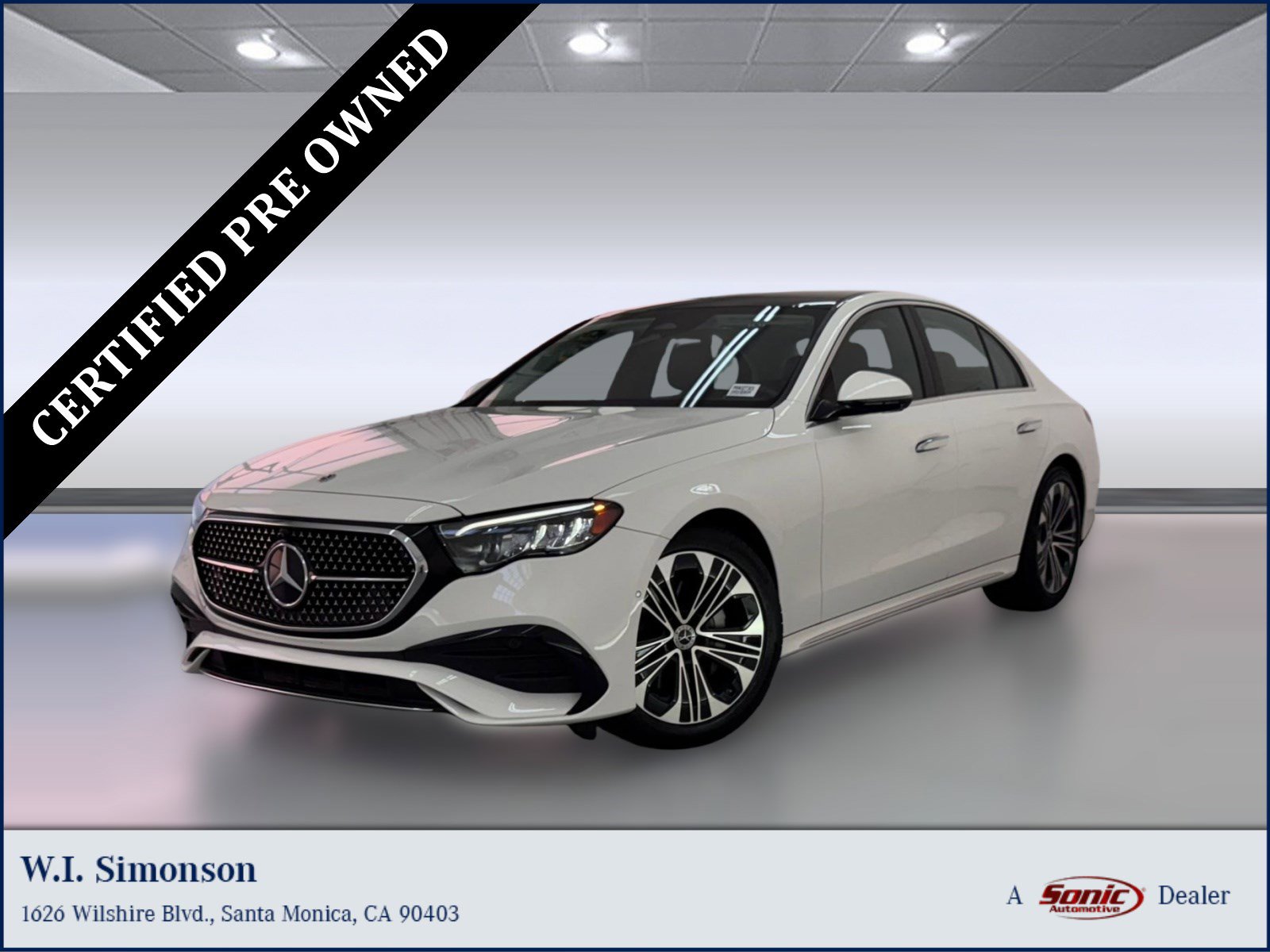 Used 2024 Mercedes-Benz E 350 4MATIC Sedan image 1