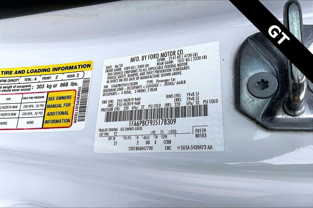 Used 2018 Ford Mustang GT w/ Equipment Group 301A image 17