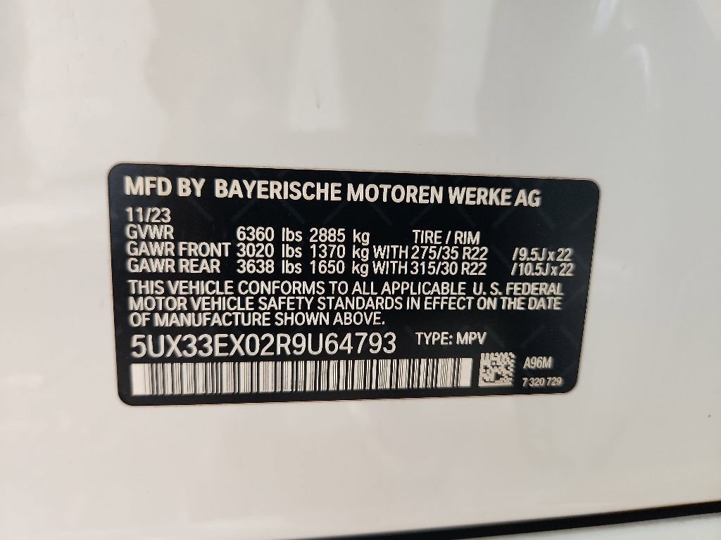 Used 2024 BMW X6 xDrive40i w/ Premium Package AWD/4WD image 8