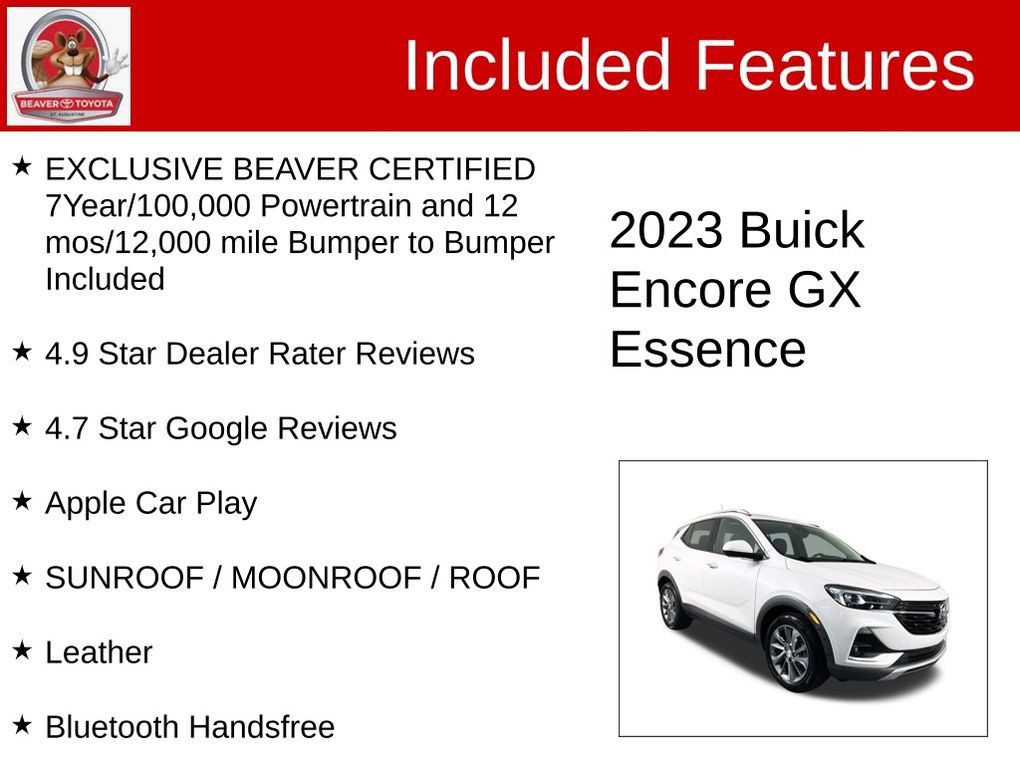 Used 2023 Buick Encore GX Essence w/ Experience Buick Package FWD image 4