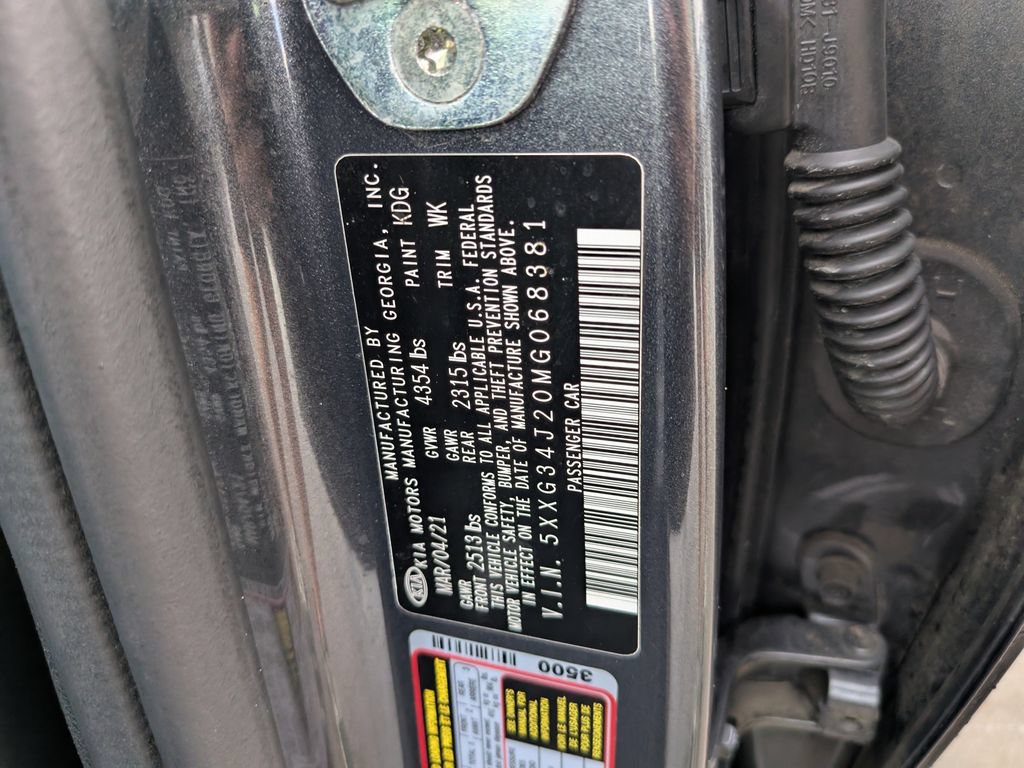 Certified 2021 Kia K5 EX w/ EX Premium Package FWD image 37