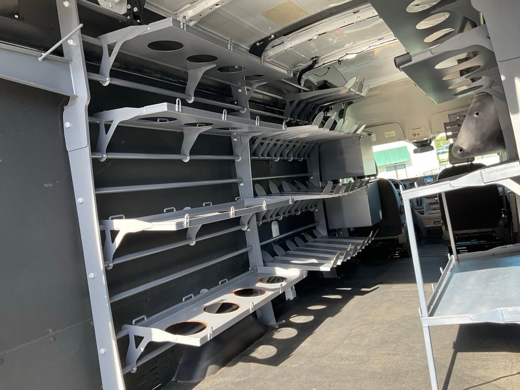 Used 2021 Ford Transit 250 148 High Roof Extended w/ Load Area Protection Package RWD image 13