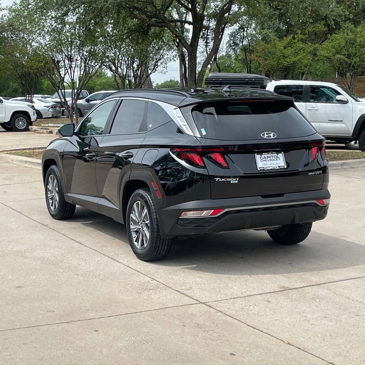 Used 2024 Hyundai Tucson Blue image 4