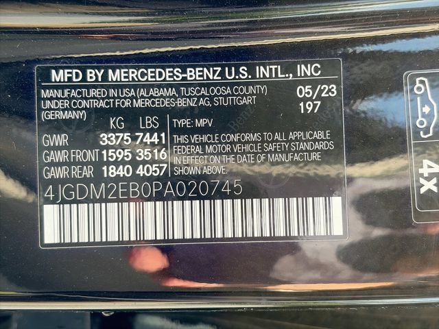 Used 2023 Mercedes-Benz EQS 450+ 4MATIC SUV image 18