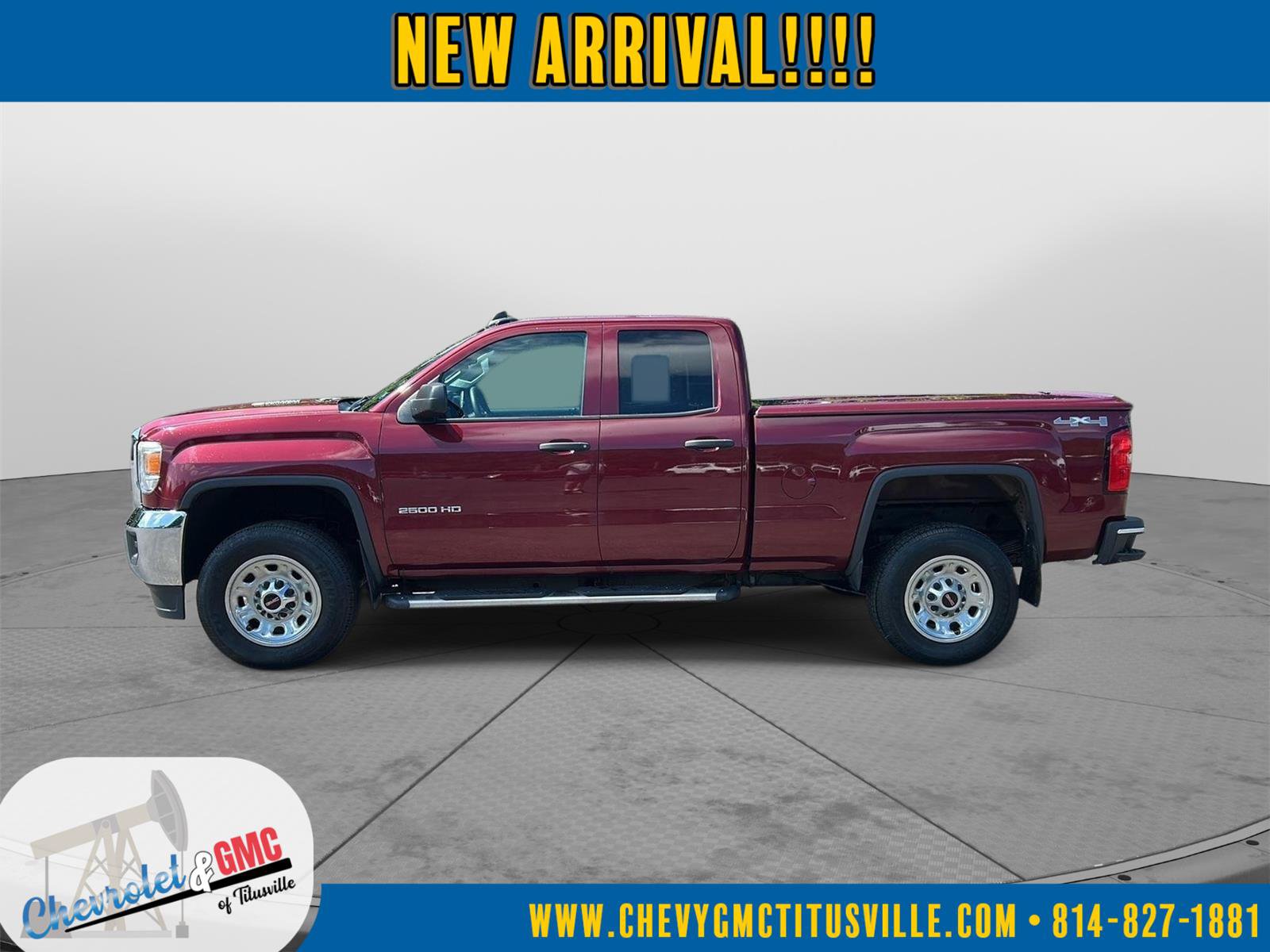 Used 2015 GMC Sierra 2500 4x4 Double Cab w/ Sierra Convenience Package image 9