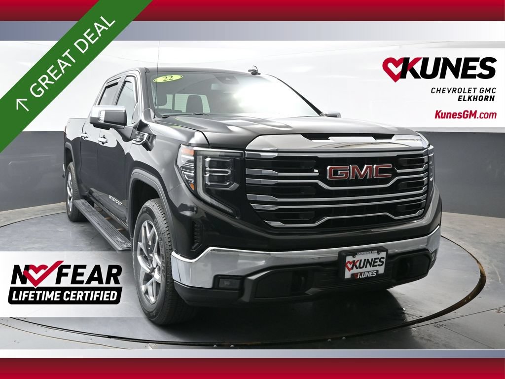 Used 2022 GMC Sierra 1500 SLT w/ SLT Convenience Package AWD/4WD image 1