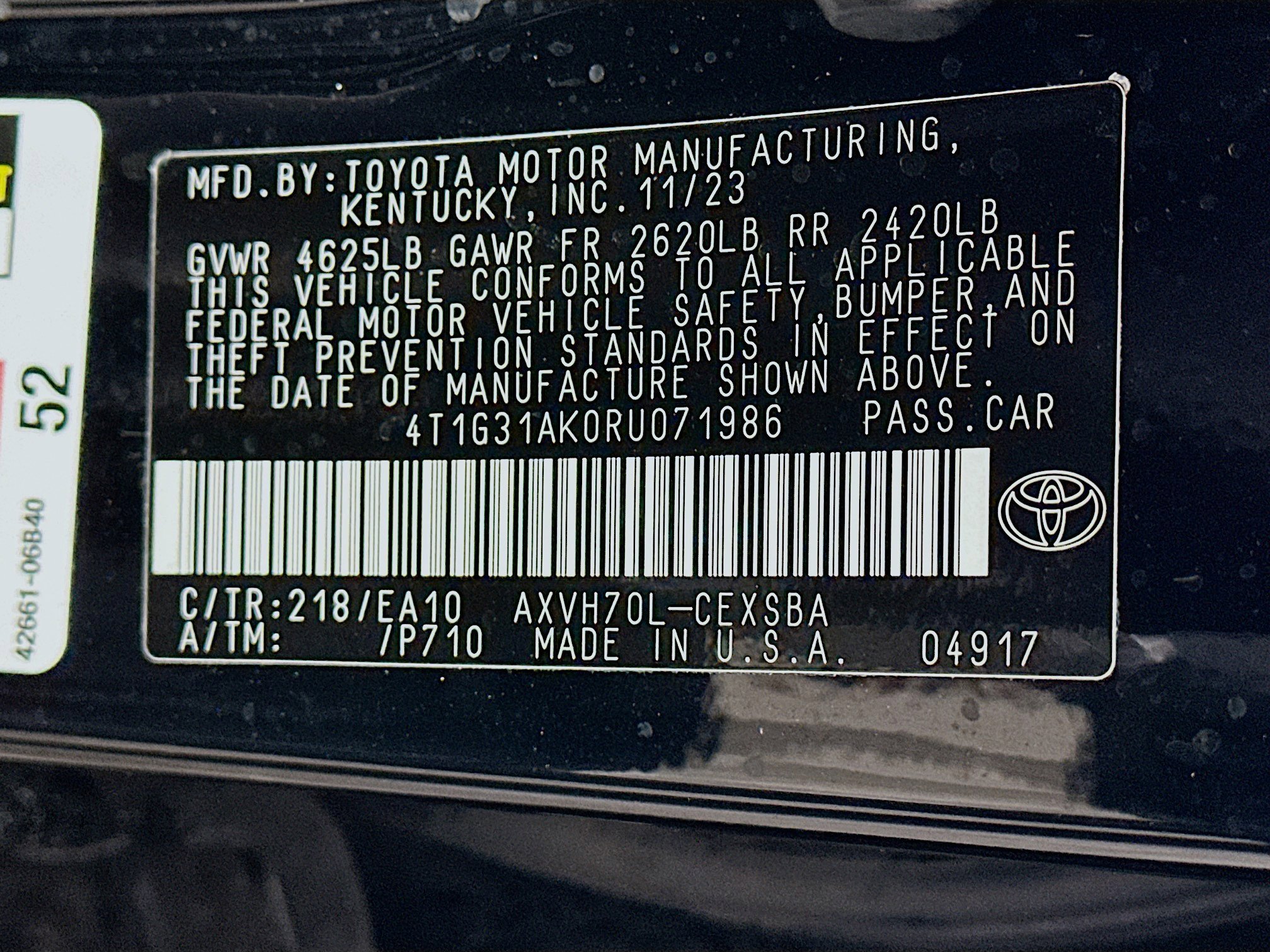 Used 2024 Toyota Camry SE image 12