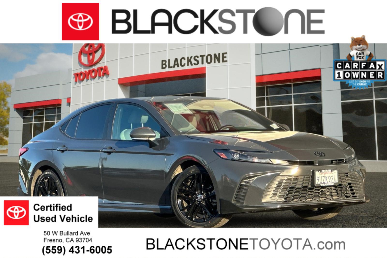 Certified 2025 Toyota Camry SE