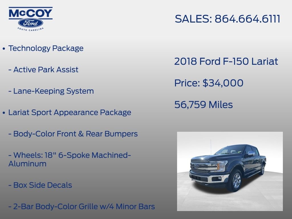 Used 2018 Ford F150 Lariat image 20