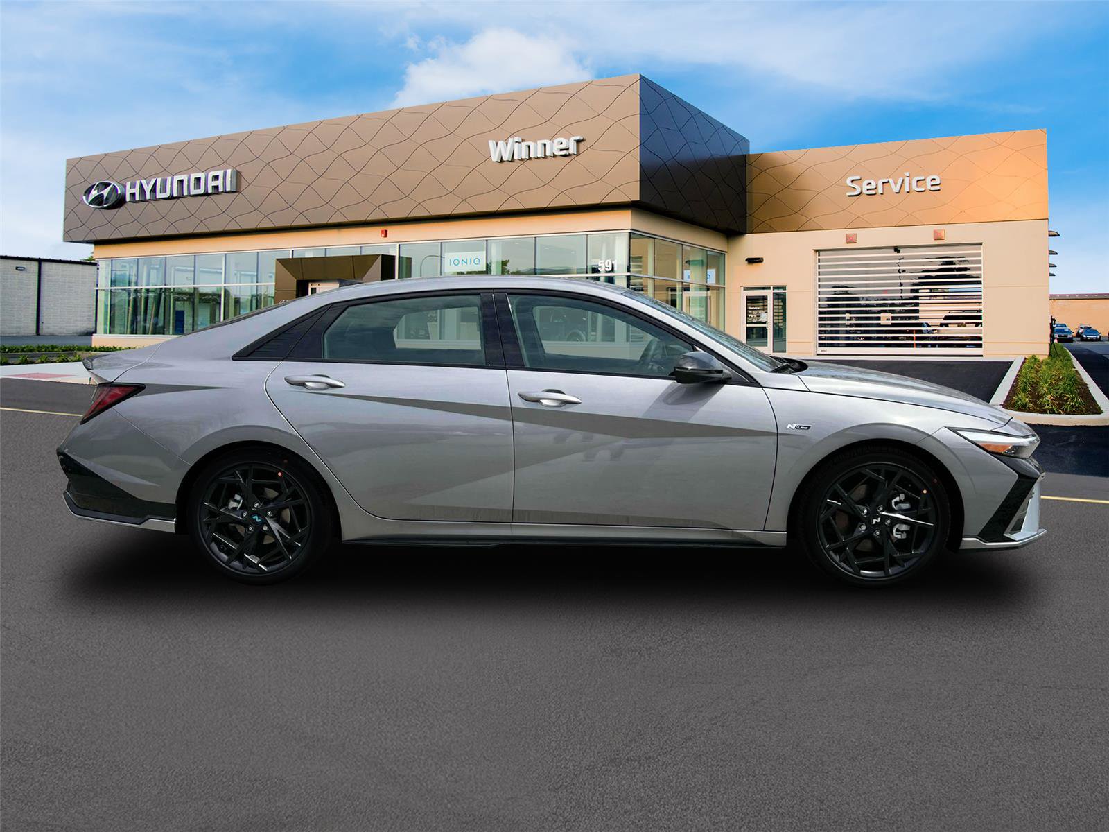 New 2025 Hyundai Elantra N Line FWD image 9