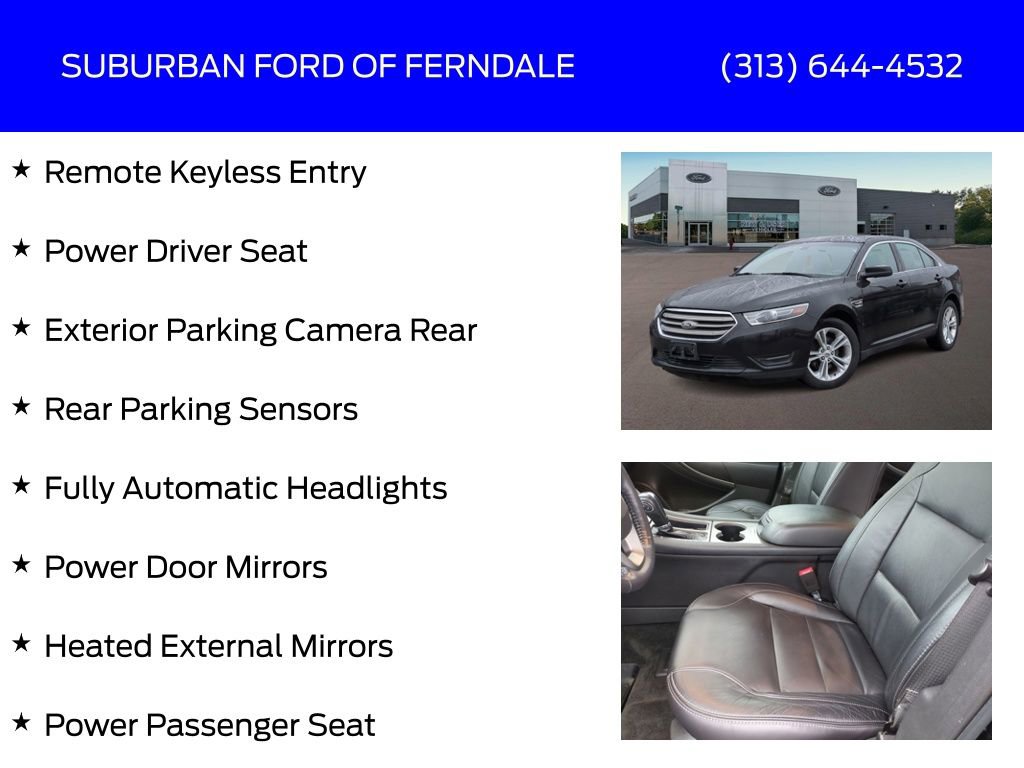 Certified 2018 Ford Taurus SEL image 9