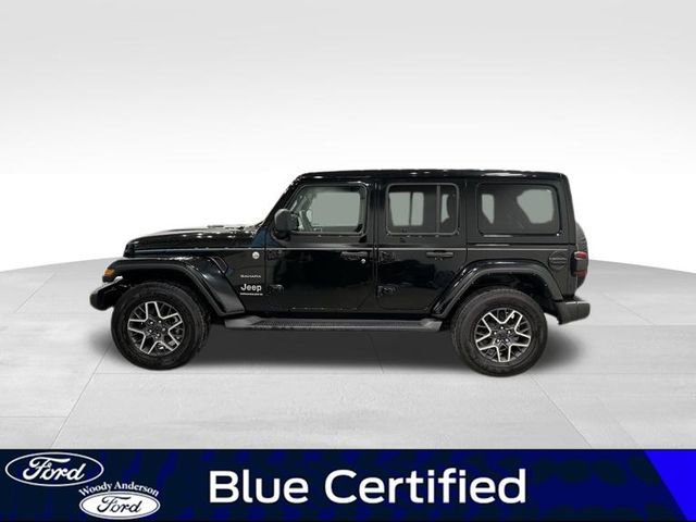 Used 2024 Jeep Wrangler Sahara w/ Technology Group image 3