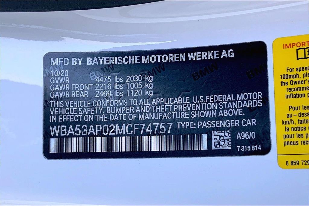 Used 2021 BMW 430i Coupe w/ Convenience Package RWD image 31