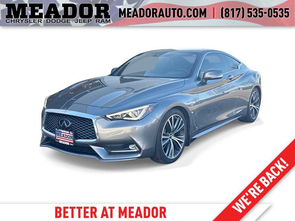 Used 2020 INFINITI Q60 3.0t Luxe w/ Cargo Package
